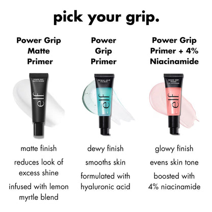 e.l.f cosmetic e.l.f. Power Grip Primer, Gel-Based & Hydrating Face Primer 24ml