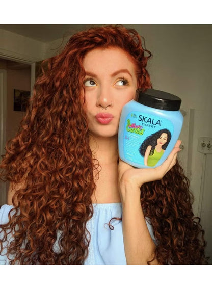 Skala Expert Mais cachos Hair Cream And Conditioner Strengthens And Moisturizes All Types of Curly Hair - ZM Cosmetics