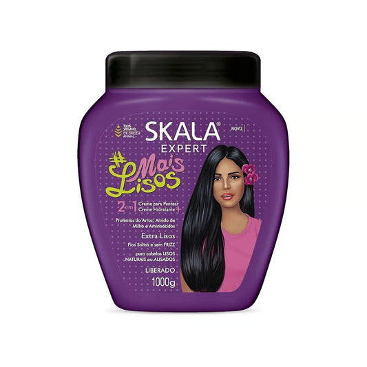 Skala Expert Mais Lisos Moisturizing Hair Cream And Conditioner With Rice - ZM Cosmetics