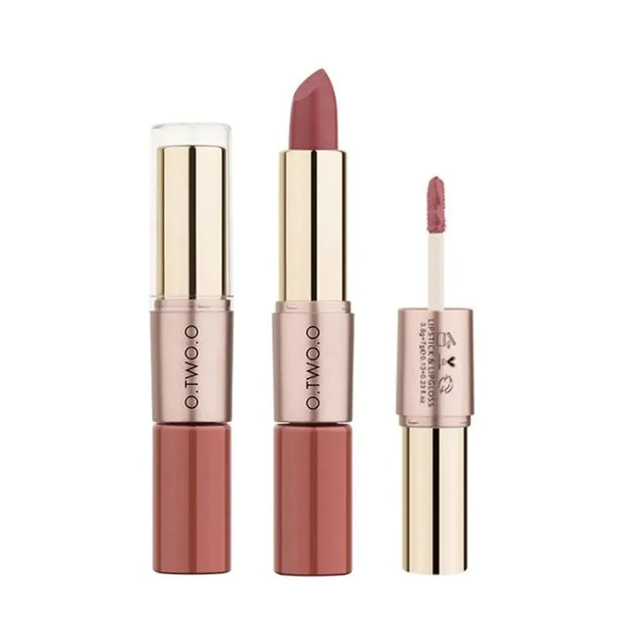 O.TWO.O 2 in 1 Matte Liquid Lipstick - ZM Cosmetics