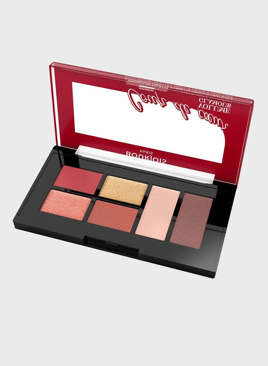 بورجوا باريس Bourjois Volume Glamour Coup de Coeur Eyeshadow Palette – 001 – Intense Look ، 8.4 جرام