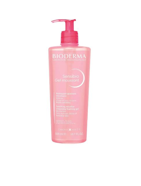 BioDerma Sensibio Soothing Micellar Cleansing Foaming Gel For Sensitive Skin, - ZM Cosmetics