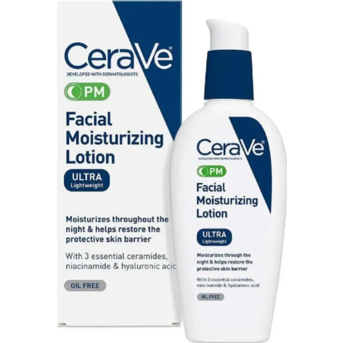 CeraVe  PM Facial Moisturizing Lotion 89ml - ZM Cosmetics