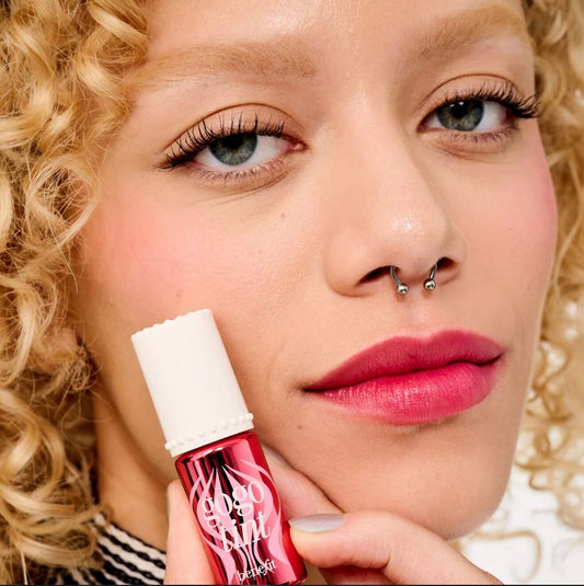 Benefit GoGo Tint Bright Cherry Lip and Cheek Stain - Bright Cherry 6ml - ZM Cosmetics