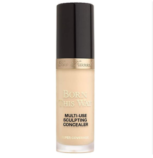 Too Faced Born This Way Multi-Use Sculpting Super Coverage Concealer - Vanilla, 15 ml (Pack of 1) - ZM Cosmetics