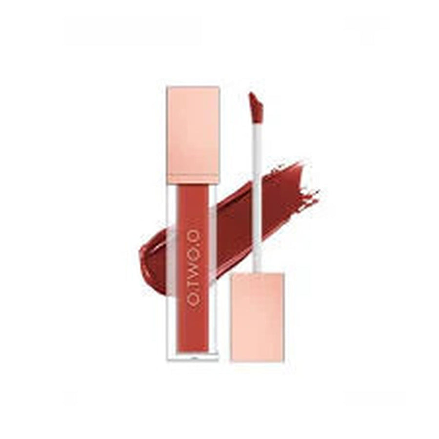 O.TWO.O Waterproof Matte Liquid Lipstick 12 Towny Dusty Orange - ZM Cosmetics