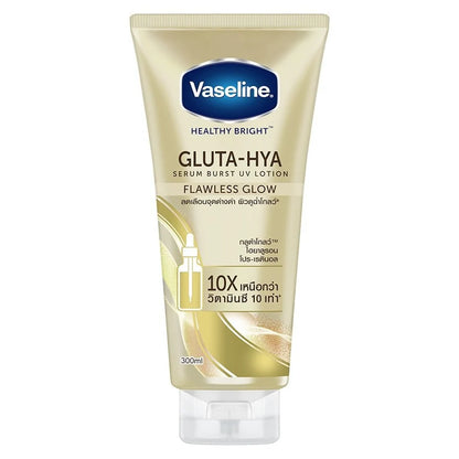 Vaseline Healthy Bright Gluta Hya Burst UV Flawless Glow Serum 300ml. - ZM Cosmetics
