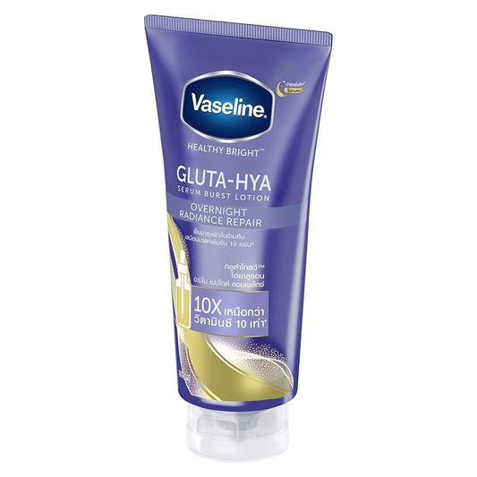 Vaseline Gluta-Hya Serum Burst Lotion Overnight Radiance Repair - 300ml - ZM Cosmetics