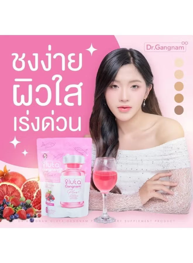 Dr. Gangnam Gluta Gangnam Plus – Mixed Berry Glutathione Drink 0%Added Sugar - ZM Cosmetics
