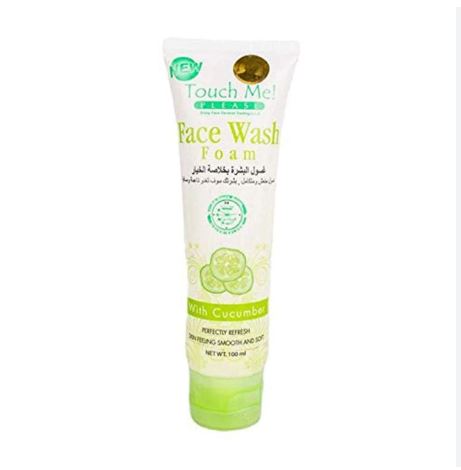 Touch Me Please Face Wash Foam with Cucumber - (100ml) - ZM Cosmetics