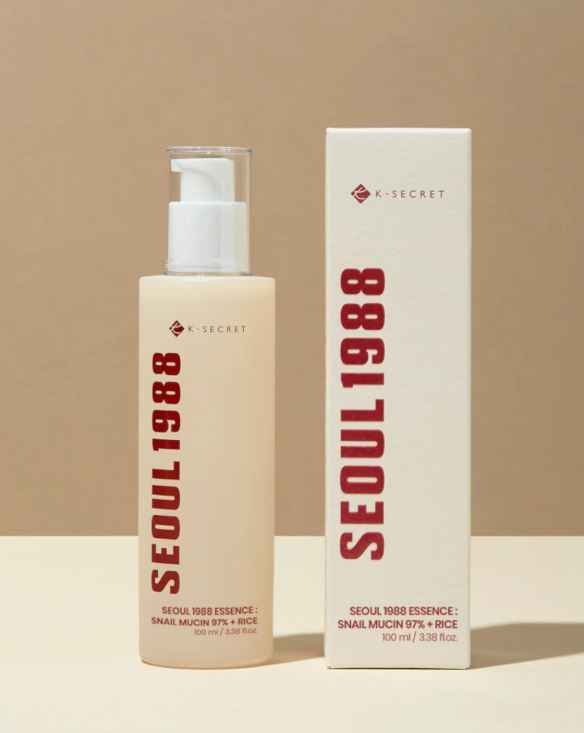 K-Secret Seoul 1988 Essence Snail Mucin 97% + Rice 100ml