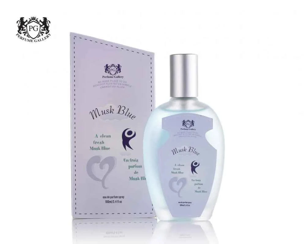 Musk Blue perfume for children and women 100 ml