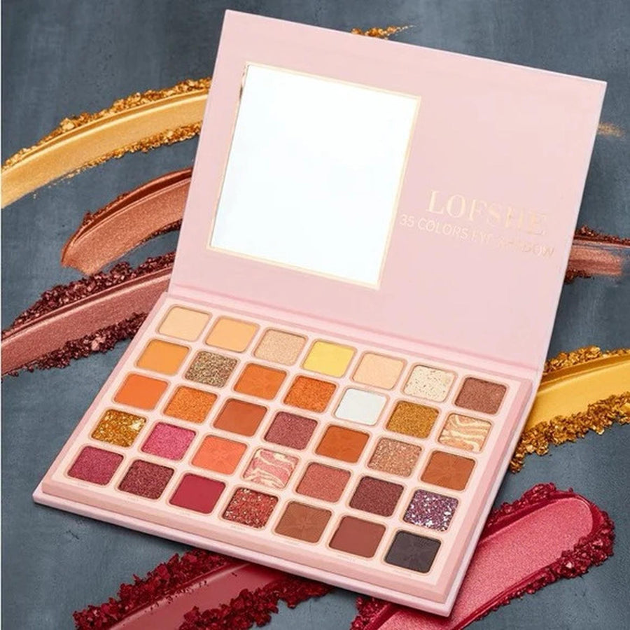 Lofshe 35 Colors Eyeshadow -magic girl - ZM Cosmetics