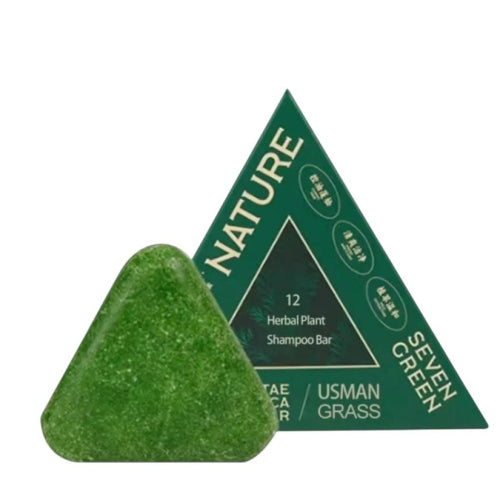 Nature Seven Green™ Shampoo Bar – Plant-Based & Nourishing - ZM Cosmetics