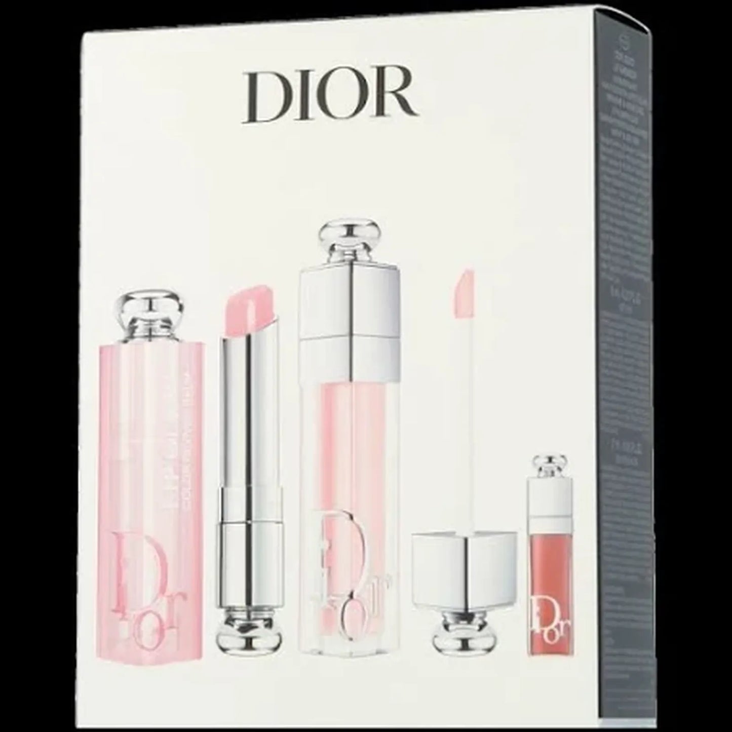 Dior Addict Lip Essentials 3pc Set Lip Gloss Gift for Women New in Box - ZM Cosmetics