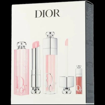 Dior Addict Lip Essentials 3pc Set Lip Gloss Gift for Women New in Box - ZM Cosmetics