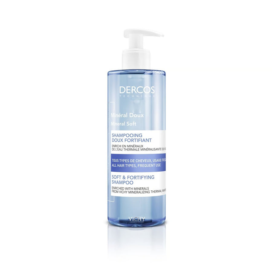 Vichy Dercos Mineral Soft & Fortifying Shampoo 400ml - ZM Cosmetics