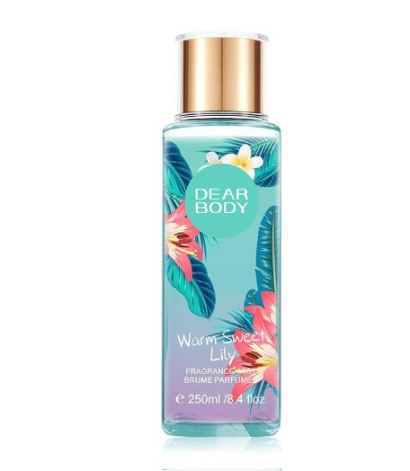 DEAR BODY WARM SWEET LILY BODY MIST - ZM Cosmetics
